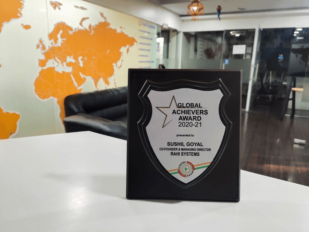 瑞技共同创始人暨董事总经理 Sushil Goyal 荣获Indian Achievers Forum 2020-21年的“全球成就者奖