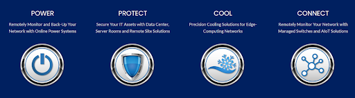 ArcTiv提供许多数据中心电源、安防、制冷等方面的解决方案