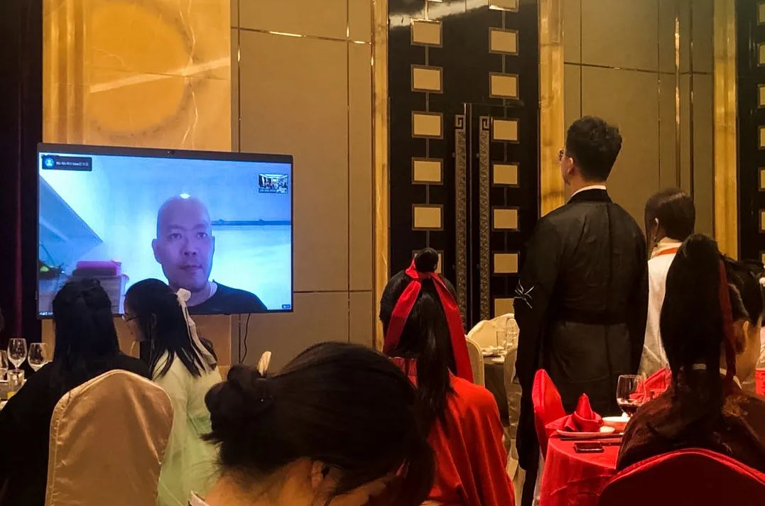 瑞技印尼区域销售经理Johan Leman通过视频送来祝福