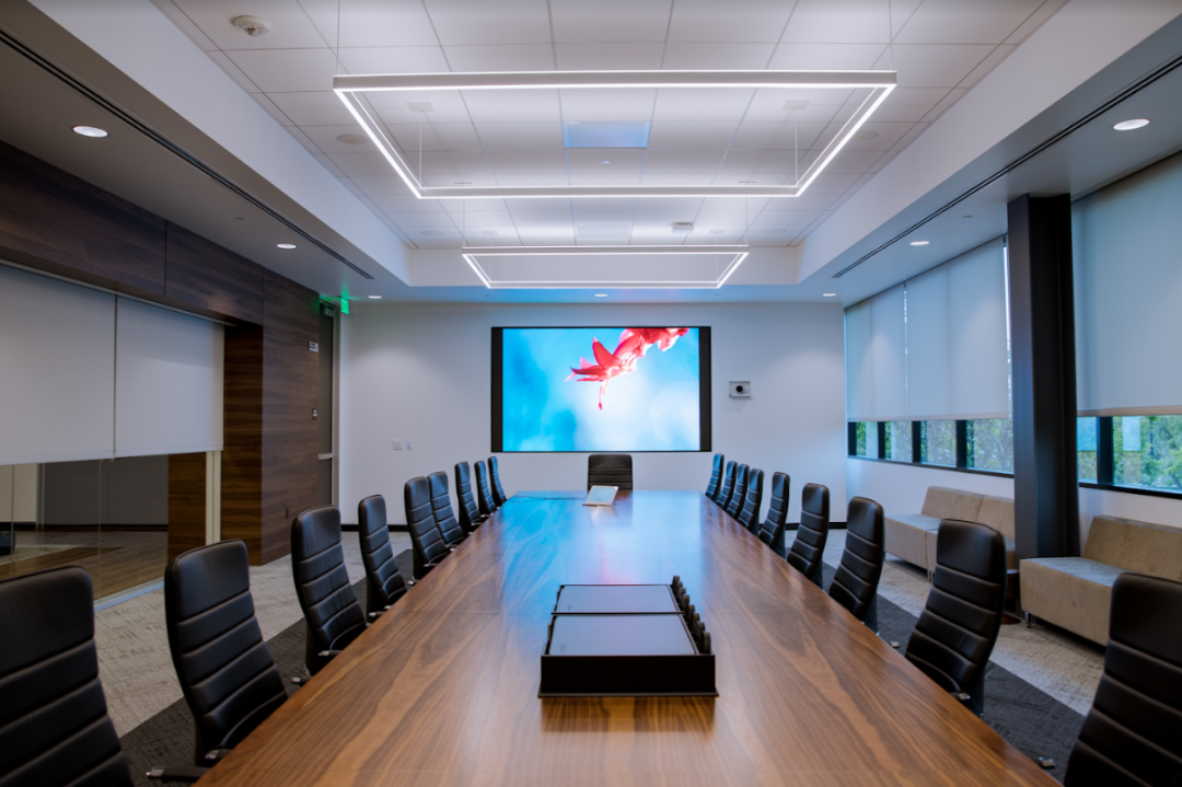 瑞技为跨国半导体公司美国办公室建设Zoom Rooms会议室