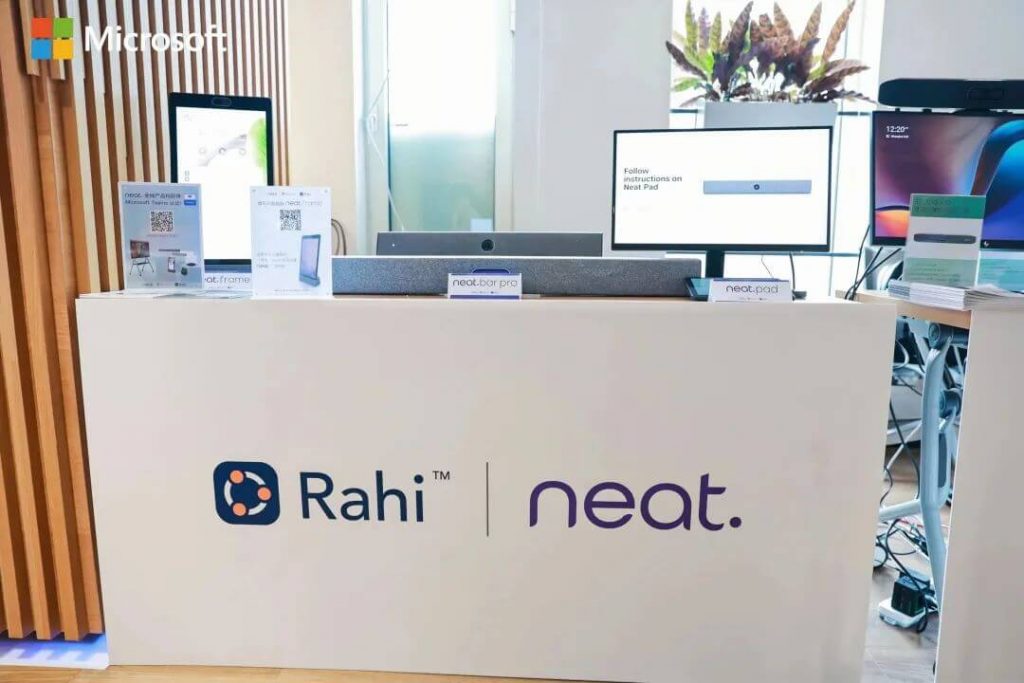 瑞技携带Neat设备参加Teams & 微软365产品发布路演上海站