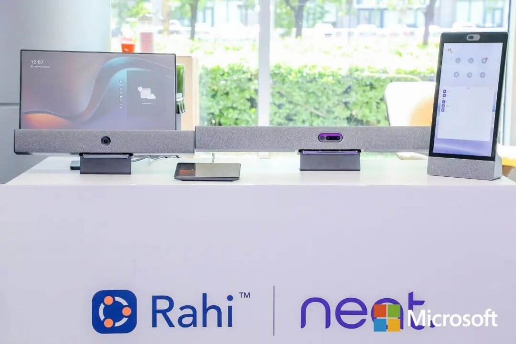 瑞技携手 Neat 为客户带来更直观的 Teams 会议方案展示及产品使用体验